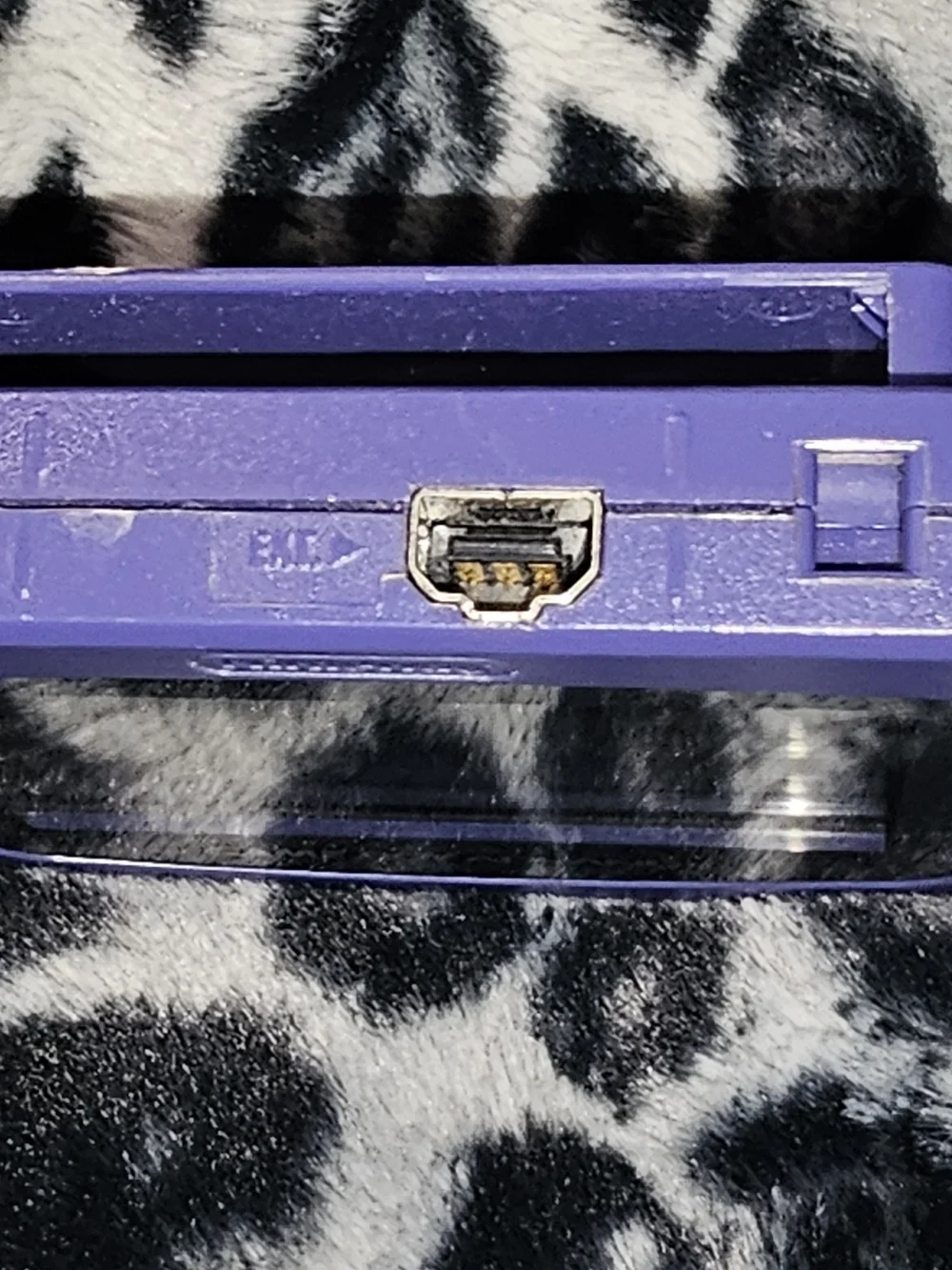 Nintendo Game Boy Advance Purple Portable Gaming Console
